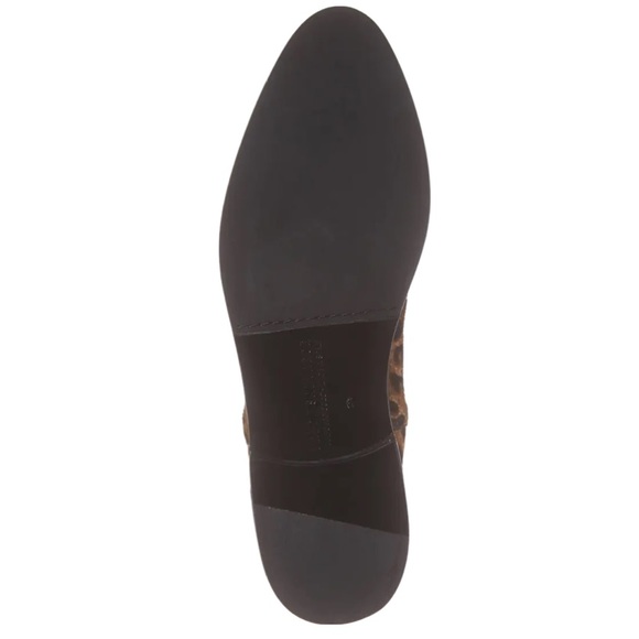 NIB - FREDA SALVADOR Calf Hair Chelsea Boot Cheetah Printed Chic Bootie - Size 6 - Picture 5 of 7